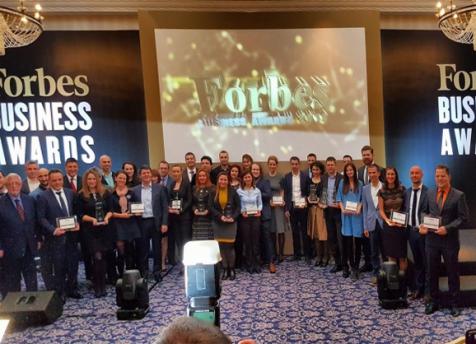 TESY scoops one of the top awards at the Forbes Business Awards Bulgaria 2016