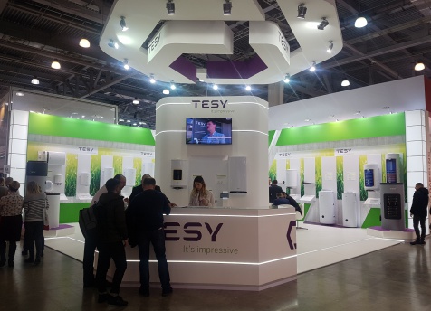 TESY’s First Participation in Aquatherm Moscow 2019