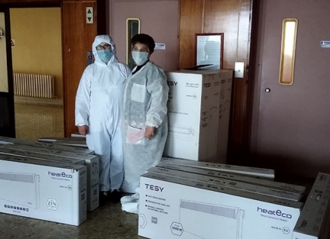 TESY made a donation to the hospital in Novi Pazar